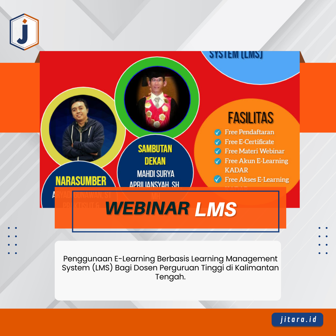 Webinar Penggunaan E-Learning Berbasis Learning Management System